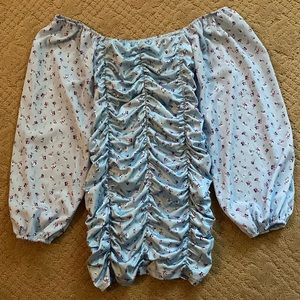 SHEIN Blue Flower dress